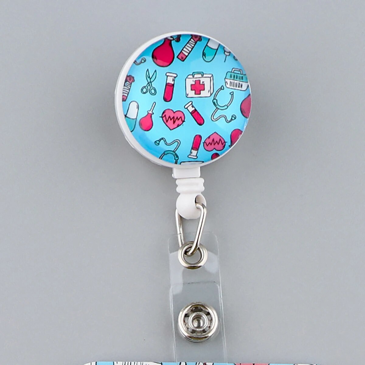 It's A Beautiful Day To Save Lives Badge Reel| Grey's Anatomy Badge Reel|  Cute Badge Reel| Heart Badge Reel| Glitter Badge Reel| Nurse Badge